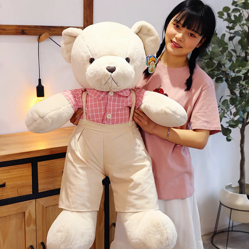Fresh Design Teddy Bear Plush Toy 40/55/80/100cm Big Teddy Bear For Girls Boys Manufacturer Custom Teddy Bear Skin