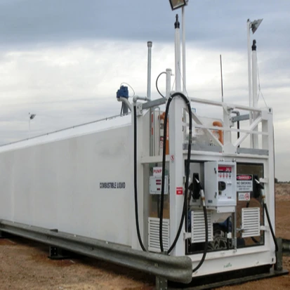 Mobile Containerized Fuel Gas Diesel Filling Station Equipment