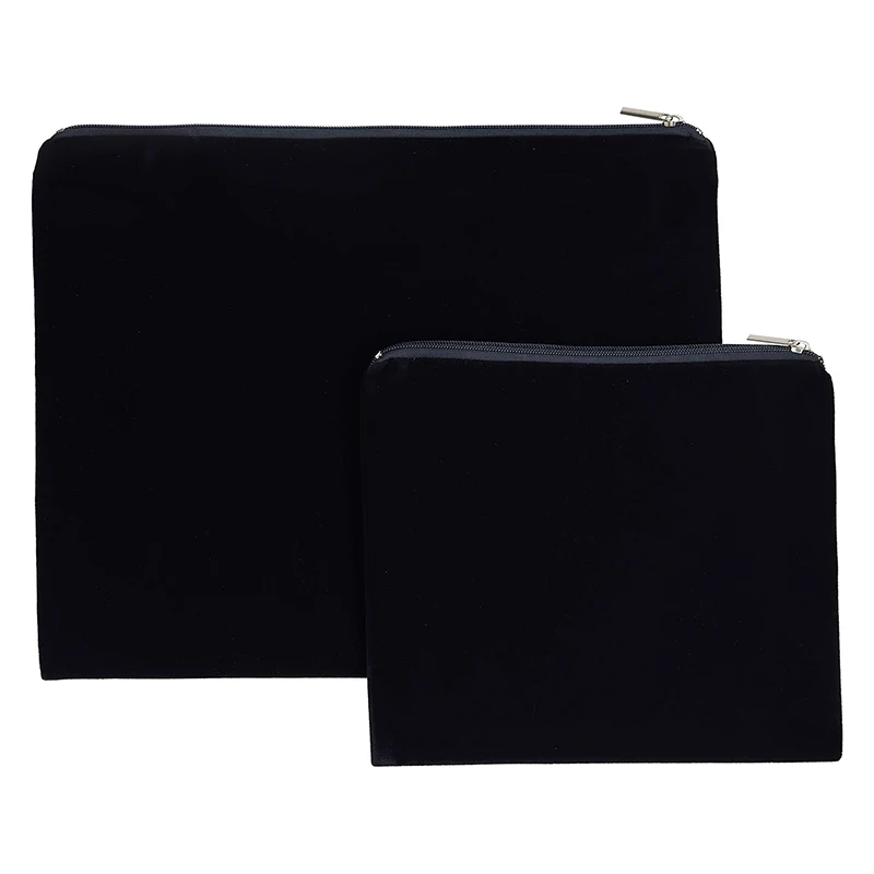 Jewish Prayer Shawl Scarves Zippered Velvet Bags with Custom Embroidery Logo