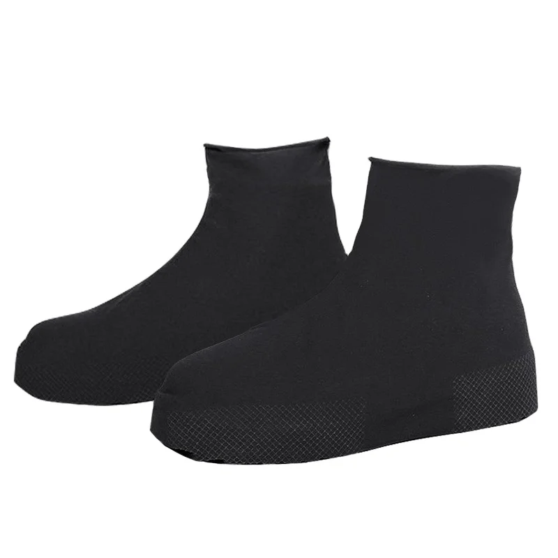 Non-Slip Waterproof Rainy Boots Thicken  Rubber Boots Cover Sneaker Protector Foot Covers Outdoor Cycling Overshoe
