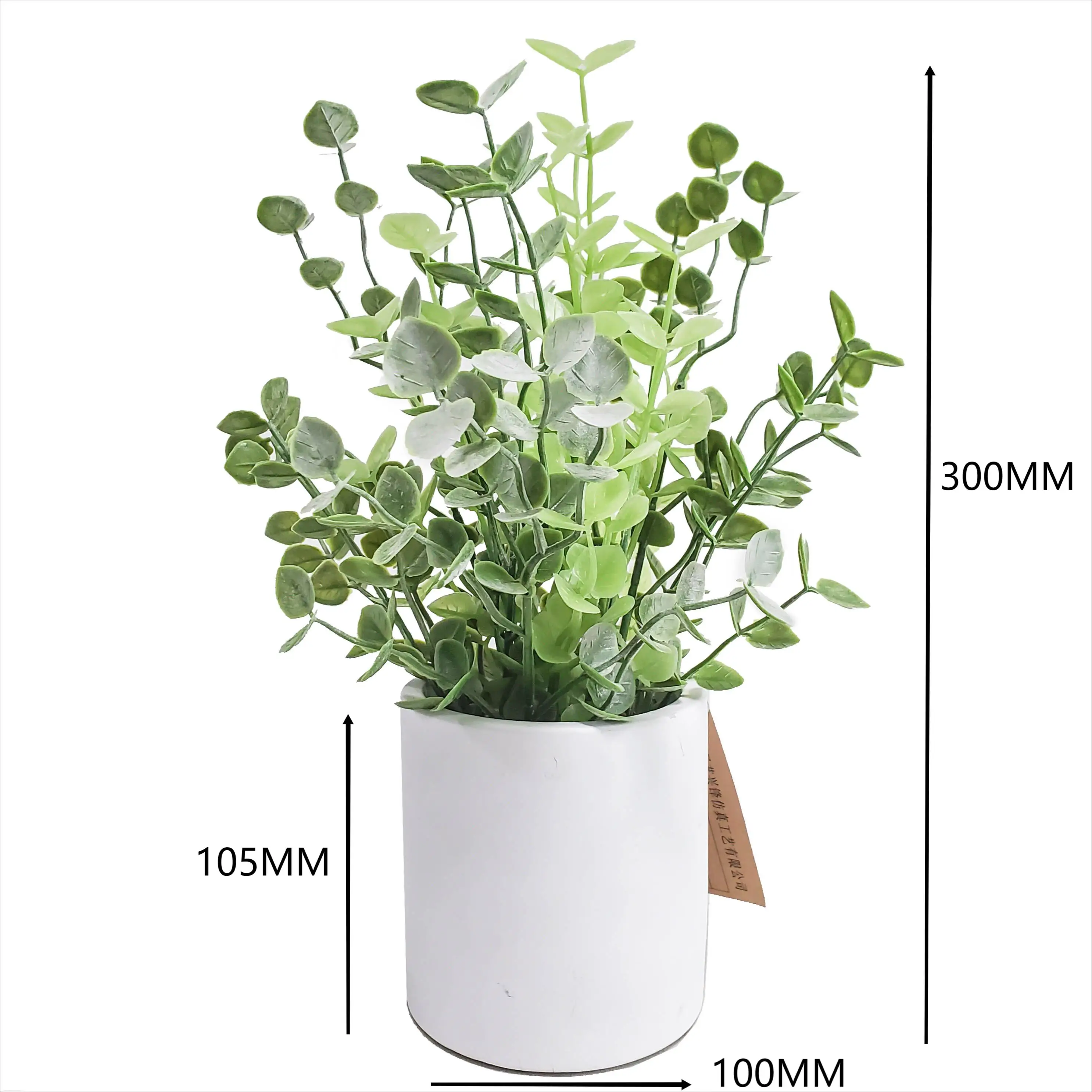Mini Succulent Plants Artificial Plastic Potted Faux Assorted Plants for HomeTable Decoration