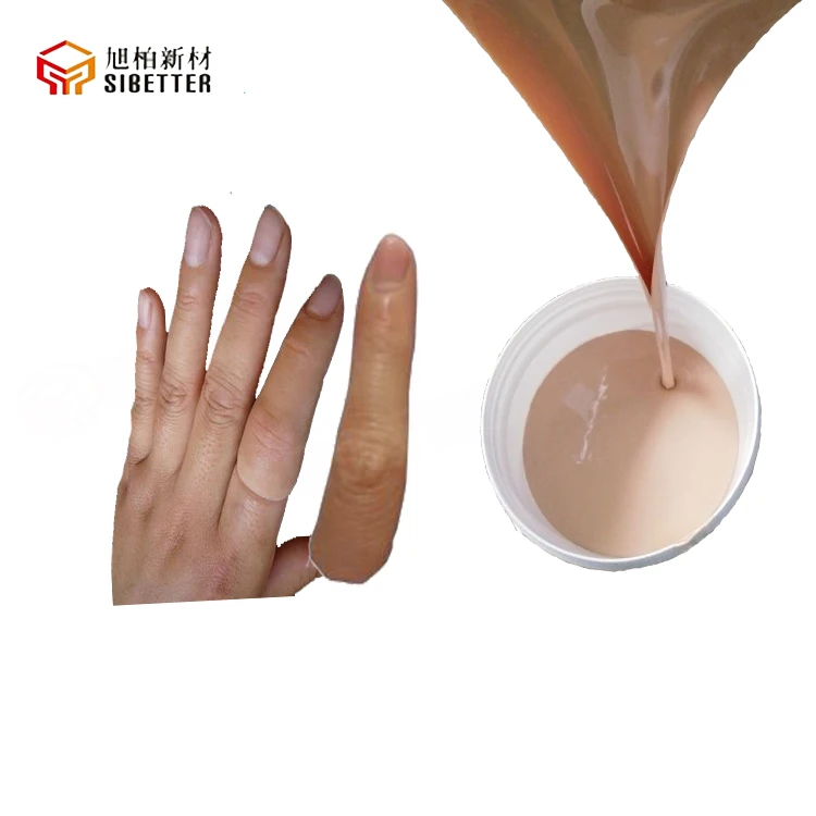 Prosthetic Raw Materials Medical Grade Lifecasting Liquid Silicone Rubber