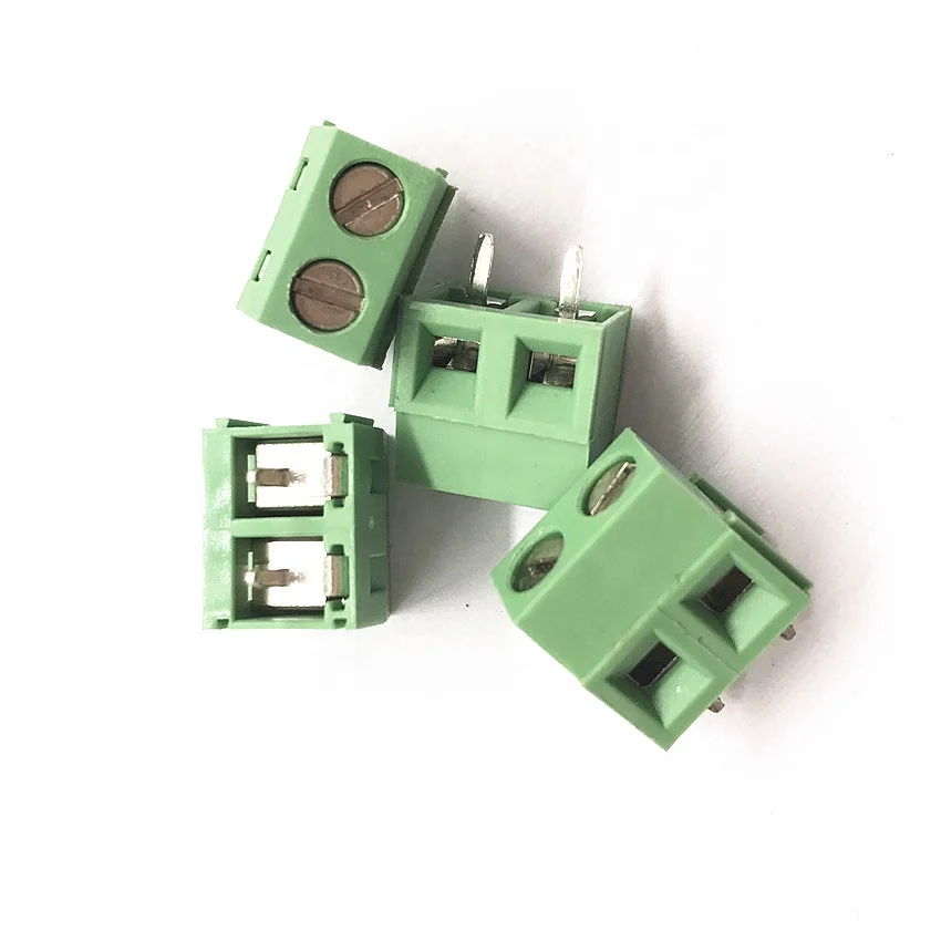 screw terminal block 127  5.0mm pitch height 10.0mm brass KF127 PCB CONNECTOR TERMINAL BLOCK
