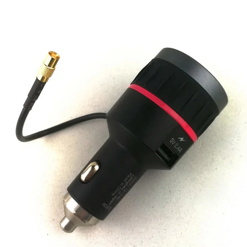  0 96 OLED во время езды в автомобиле DAB радио FM передатчик с USB зарядное устройство прикуриватель интерфейс