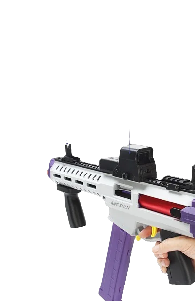 VP481 Nylon Alloy Adult Soft Bullet Gun Launcher Can Fire Toy Gun Boy Toy Submachine Gun Model