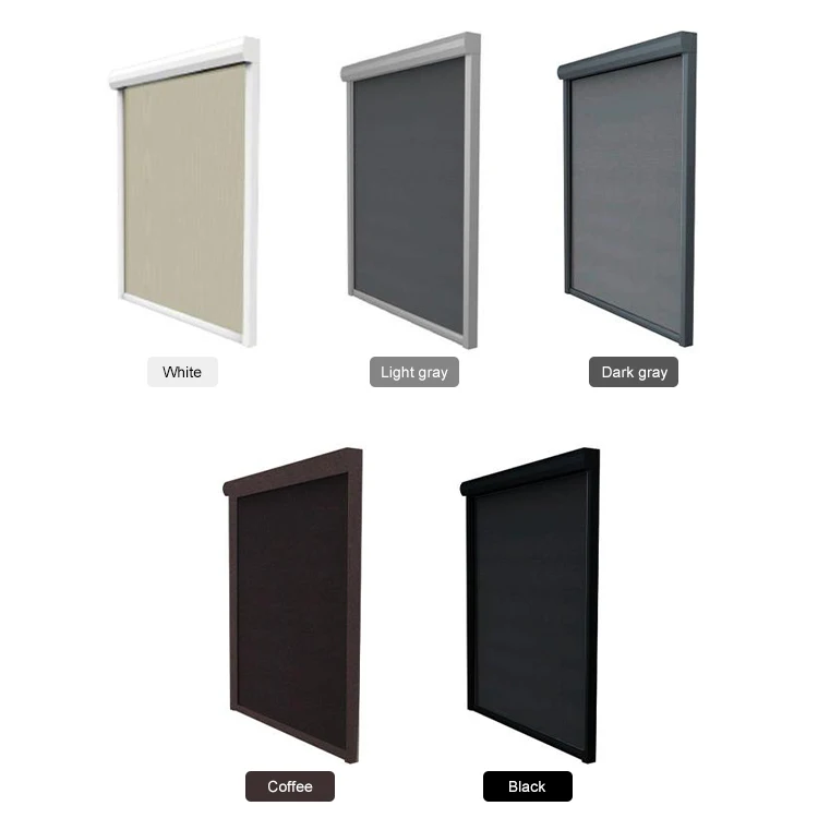 Factory Wholesale High quality UV Resistant window Adjustable Custom Smart Remote Auto Windproof Motorized Fabric Roller Blinds