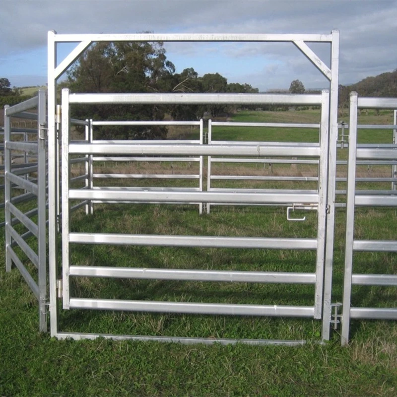 galvanized 6rails sheep/goat /cattle/cow/horse panels/ paddock fence/farm gates