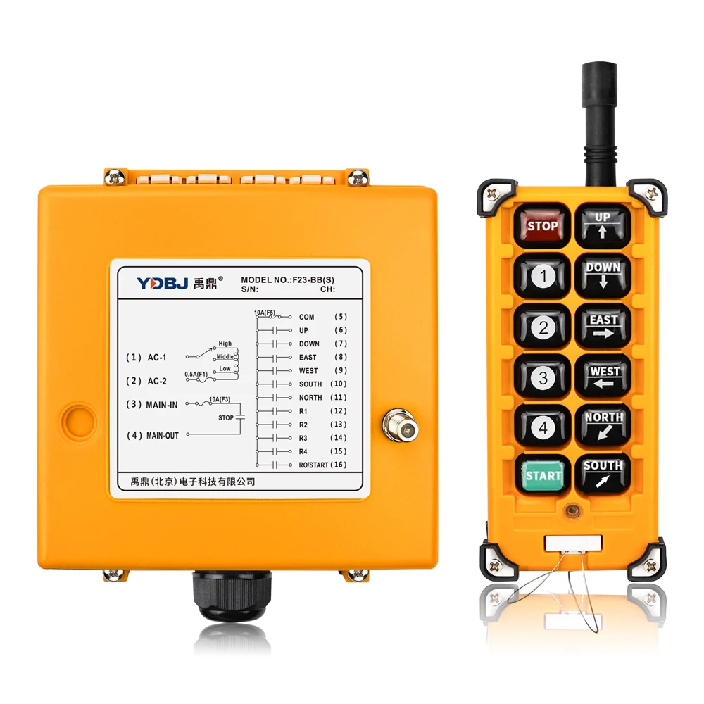 Industrial radio remote CONTROL F23-BB winch radio transmission receiver universal crane remote control