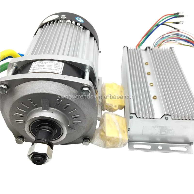 BM1424ZXF 1500W 48V 60V 72V Controller with Medium & Heavy Load Electric Tricycle  Brushless DC Motor Conversion Kit