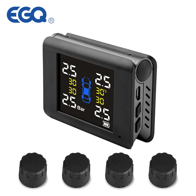 Wireless digital lcd display tpms tire pressure monitoring system