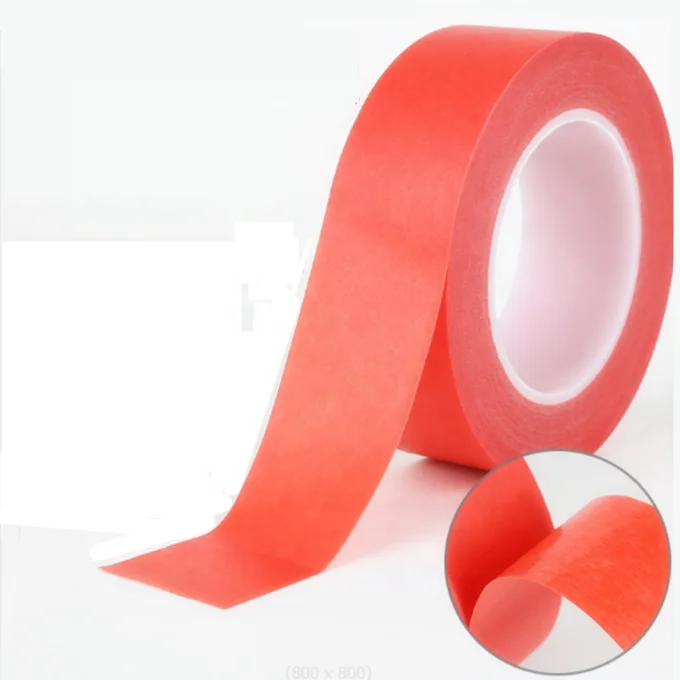 Wholesale Masking Paint Tape, High Temperature Pet Silicone Shoes Special Car Red Automotive Masking Tape For Painters
