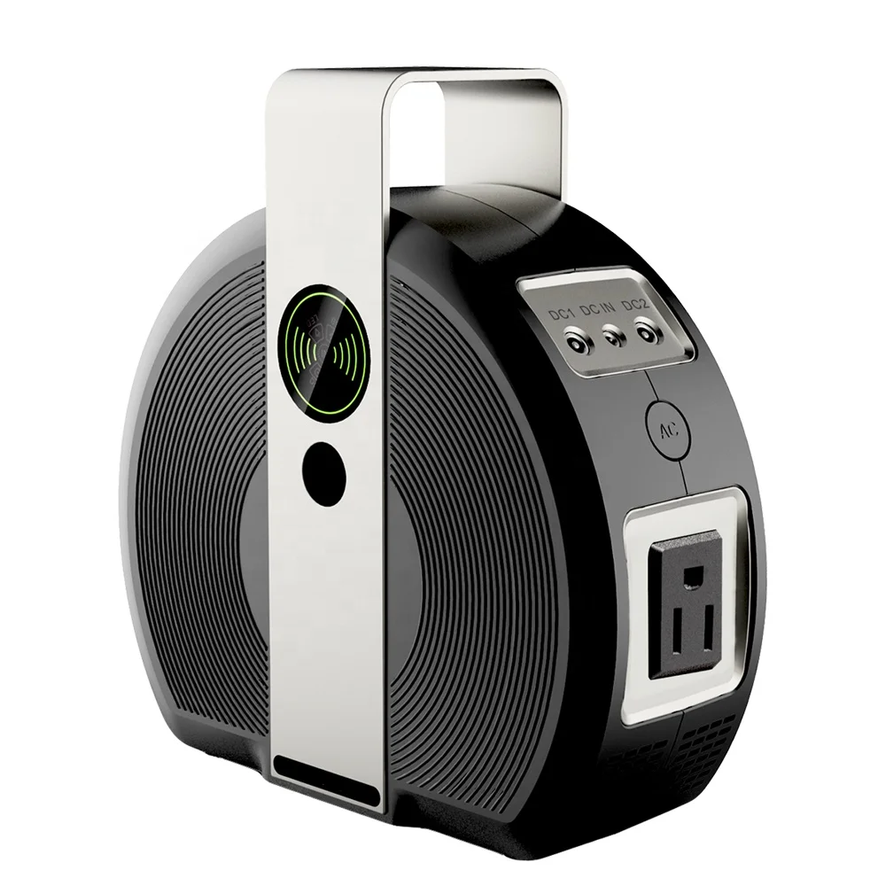 
multifunction lithium solar generator 12V portable power station 110V 220V AC outlet 