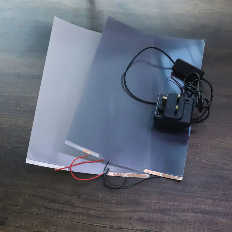 Energy Saving Opaque-transparent Smart Glass For Personal House Smart Film Glued To Window