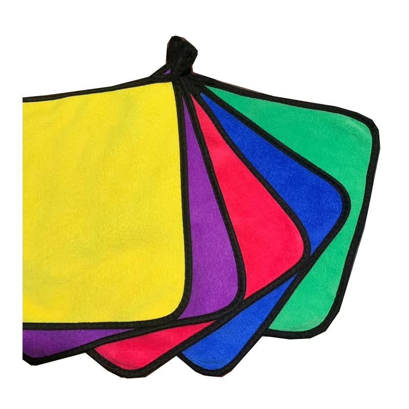 wholesale kitchen towel coral fleece drying cleaning microfiber towel for car