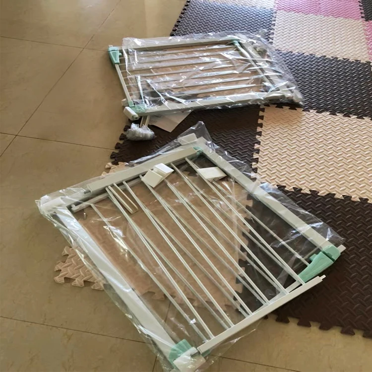 Iron Baby Safety Gate Fence Child Stair Door Barrier User Friendly Design High Strength Material For Kids Protection