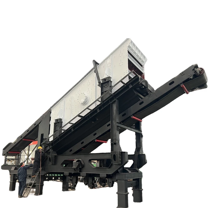 Diesel Engine Mobile Crushing Plant with Full Service E-Tire Type Gearbox Gear Components for Stone Jaw Crusher Farm Industries