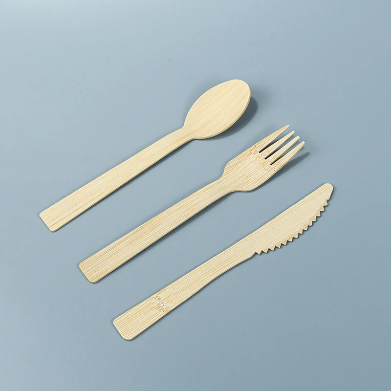 custom logo bamboo spoon small Disposable Cutlery