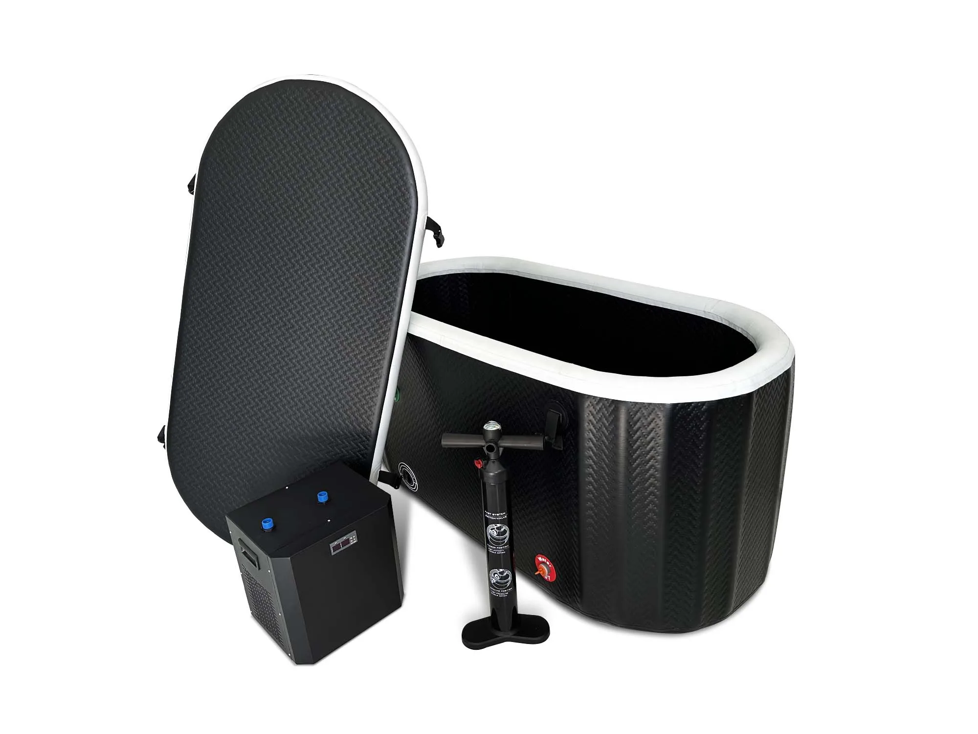 Custom size outdoor Cold therapy plunge pool inflatable portable ice bath tub ice bath tub for athletes