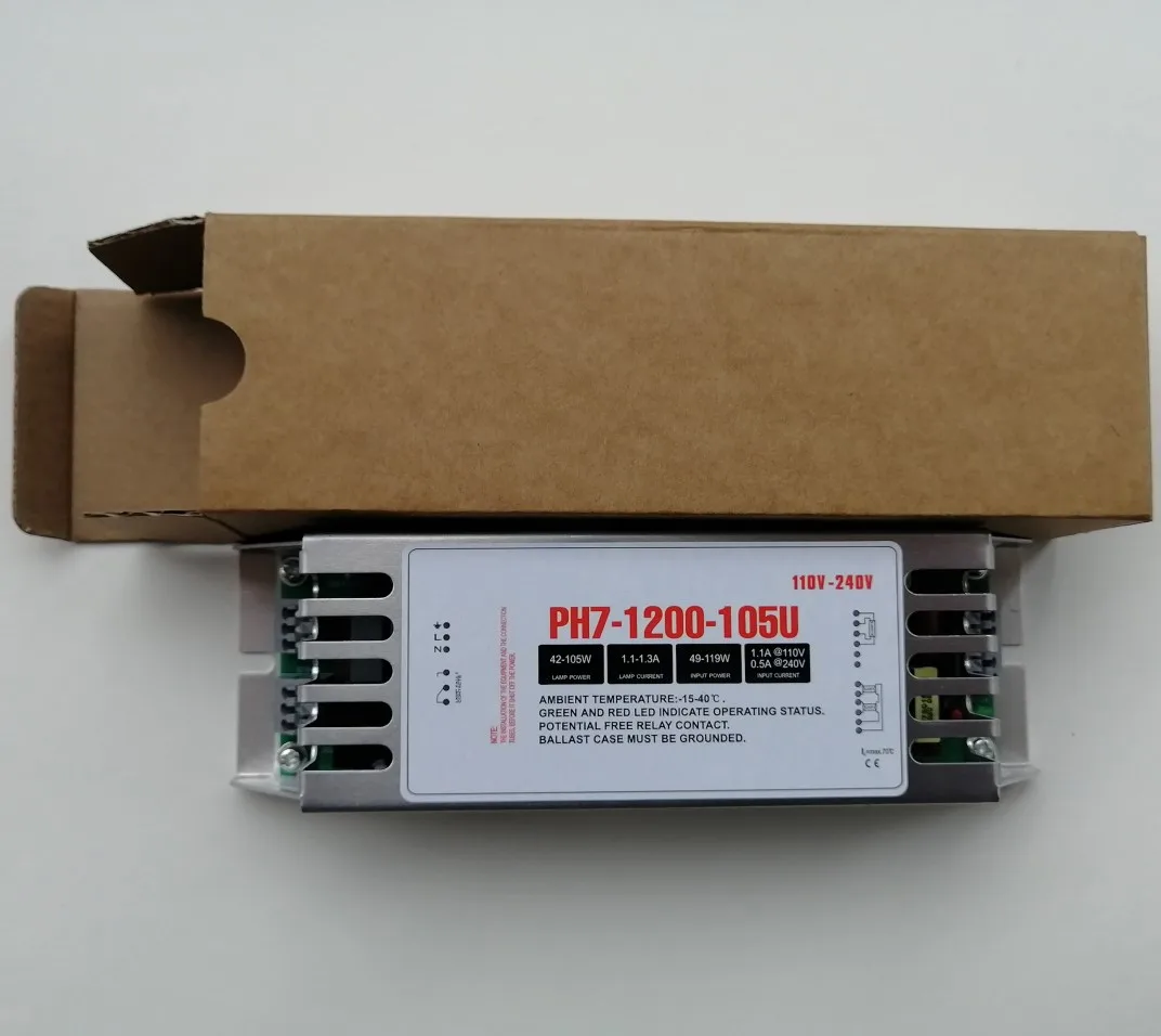 60w 80w 105w amalgam uv lamp electronic ballast 1.0-1.3A uvc germicidal light ballast