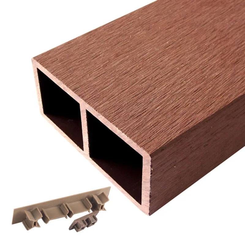 100*50MM Wood Plastic Composite   Wall Cladding  WPC  Wall Panel