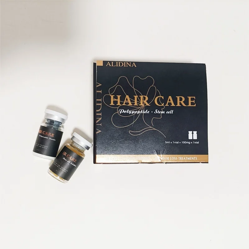 Regeneration hair growth freeze-dried powder stem cell factor hair repair anti-hair loss peptide solution natural scalp essence