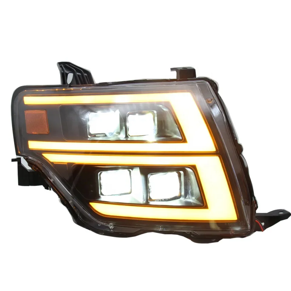 Car accessories led lights front light headlight for Mitsubishi Pajero V93 V97