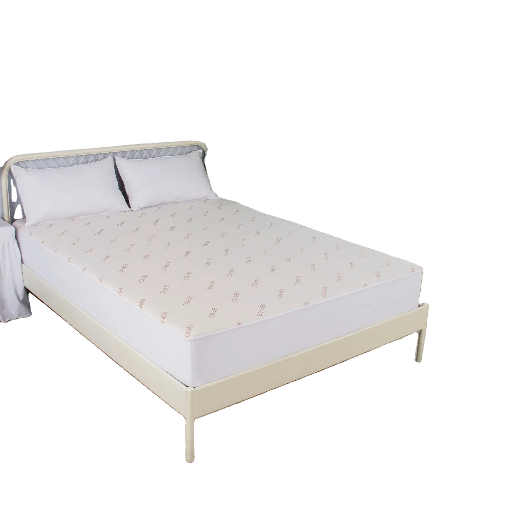 Hot Sales Hypoallergenic Queen King Wholesale  Polyester Mattress Cover Protector  mattress bed protector cover