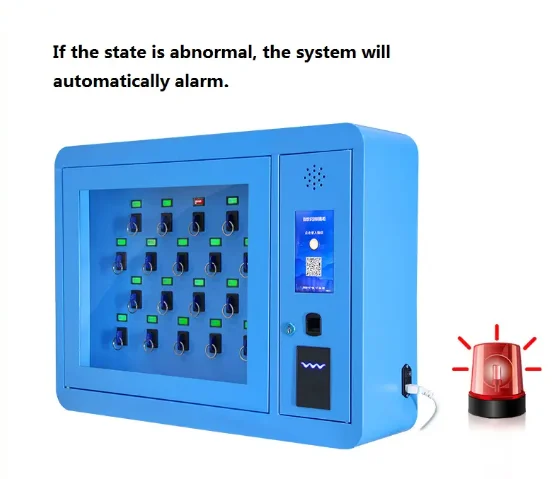 Smart key management cabinet high security storage car dealership rfid system wall mounted Self-service smart lock key cabinet