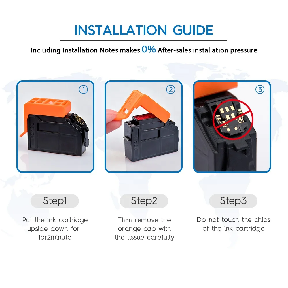 INK-TANK 202XL T202 T202XL Premium Color Compatible Ink Cartridge for Epson Expression Premium XP-6000 XP-6105