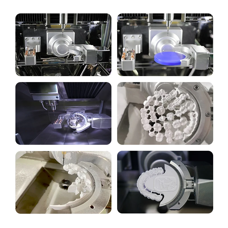 CE 5 оси зубные 5 Ось цифровой CAD CAM изготовление зубных протезов зубные сухое/мокрое лакирование ЧПУ зуботехнический фрезерный станок cad cam изготовление зубных протезов зуботехнический фрезерный станок Зубные имплантаты диоксида циркония