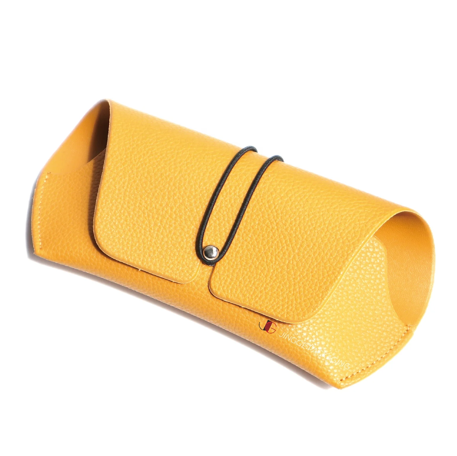 Leather Eyeglasses Case Bulk Optical Cases Glasses Customizable Pouch with Logo