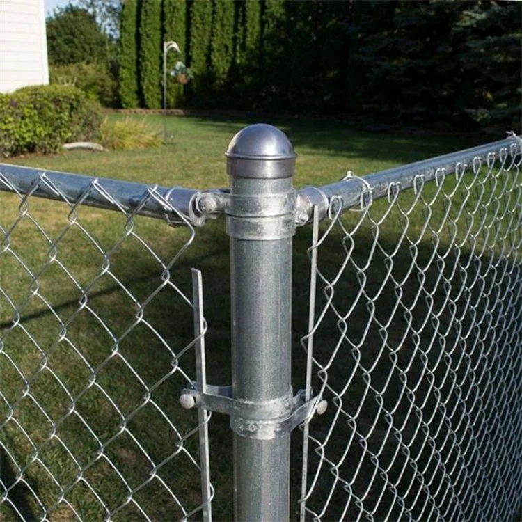 round 48mm 60mm 75mm 89mm galvanized chain link fence post