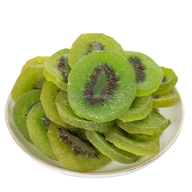Bulk Green Dried Kiwi Fruit Cut Slices Factory Direct Wholesale Price
