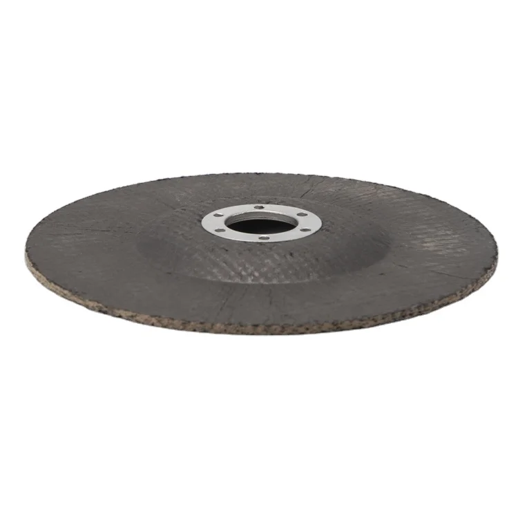 Abrasive Flap Disc Abrasive Pad Silicon Carbide with Fiberglass Backing Pad, Type29 100grit Black CN;ZHE