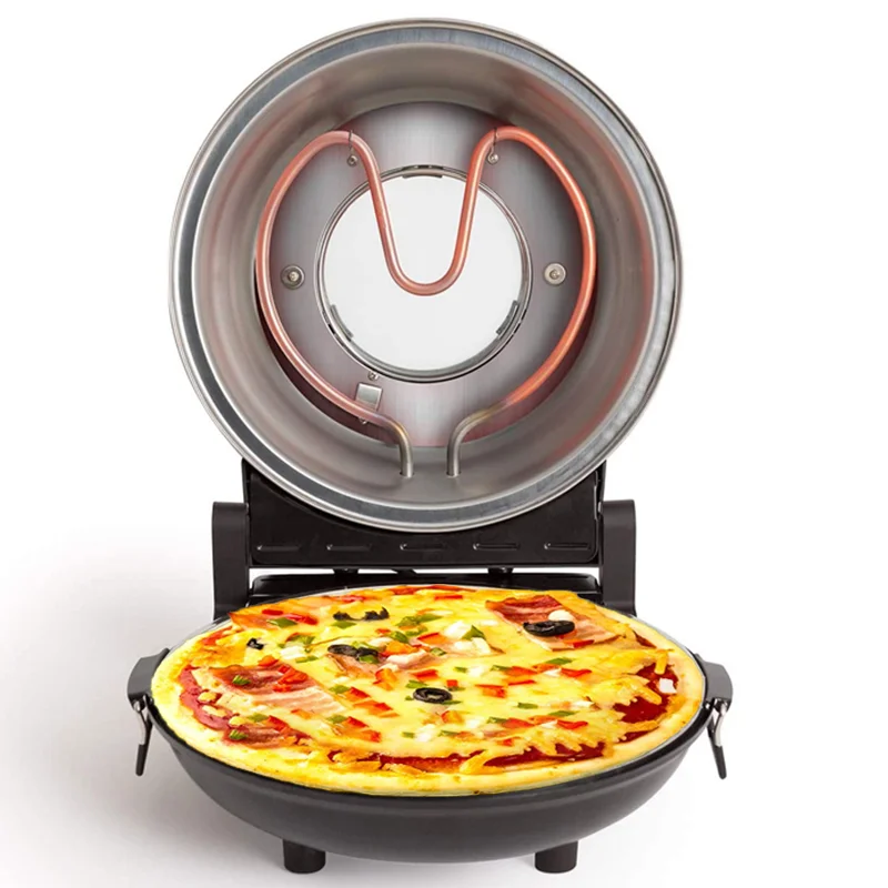 Oven Deep Pan High Heat Stone 12 Inch Round Pizza maker Oven electric portable pizza maker