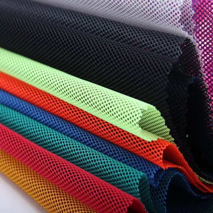 wholesale 150gsm soft polyester mesh fabric for site vest