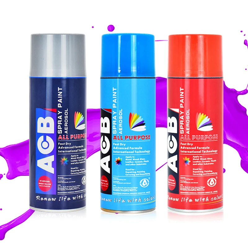 High Quality Acrylic Spray Paint OEM Anti-rust Aerosol Paint Spray