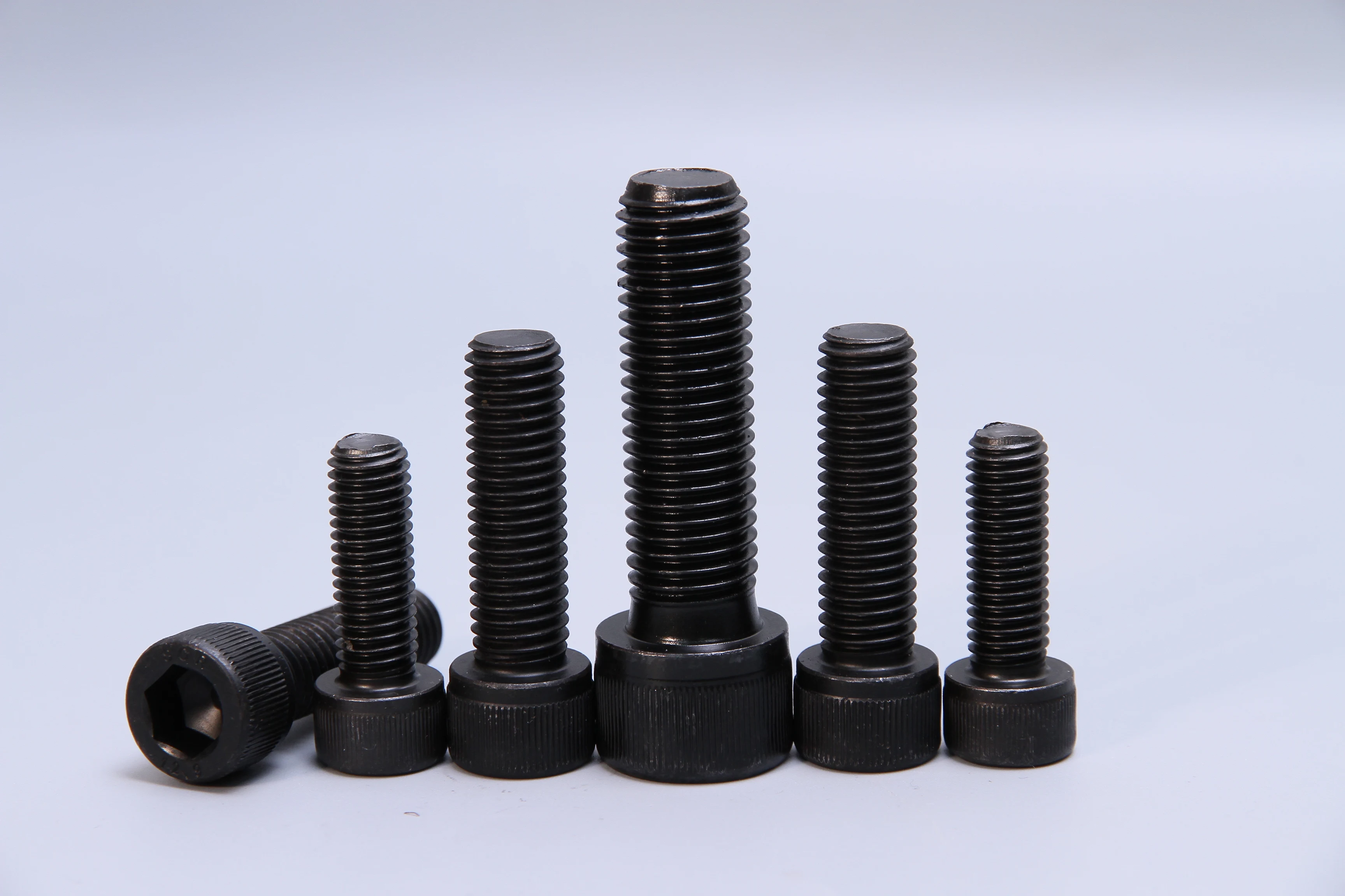 SDPSI Carbon Grade 12.9 Steel DIN912 Hexagon Socket Head Cap Allen Bolt Screw M3 M4 M5 M6 M8 Sizes Metric Titanium Plastic