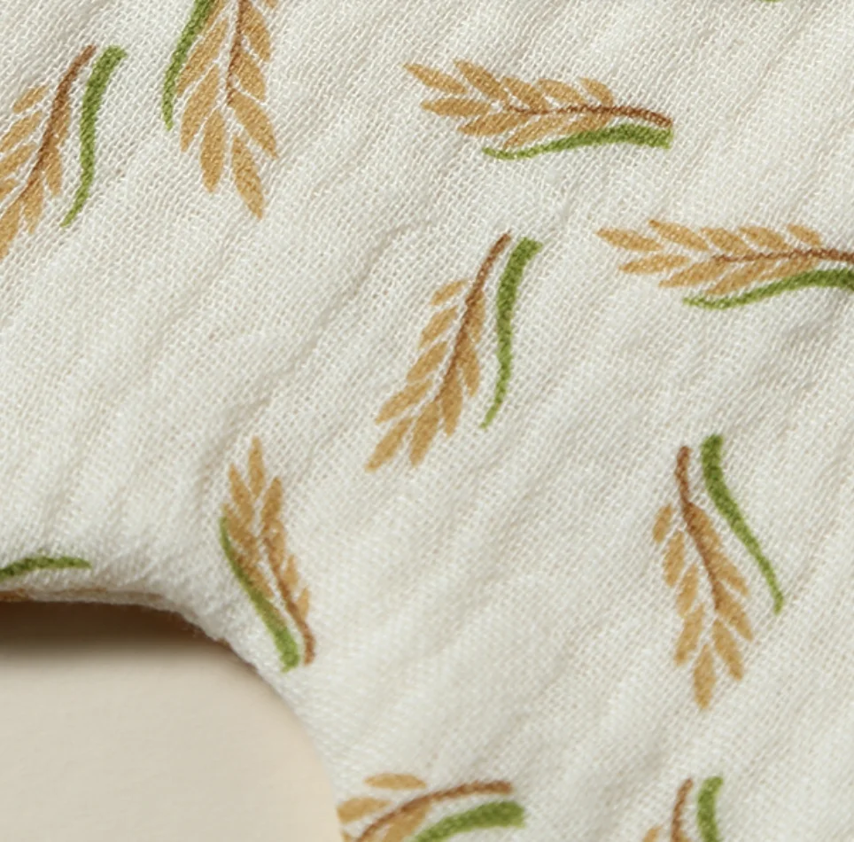 100% Cotton Super Absorbent Baby Muslin 6 layers printing Bibs for Eating Drooling and Teething colorful bandana organic muslin