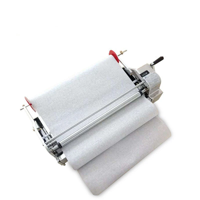 Hand Crank High Performance Portable Wallpaper Glue Machine Stainless steel body with folding bracket glue machine