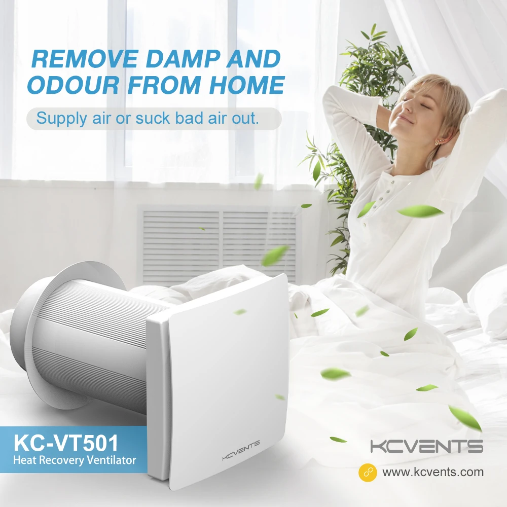 Hrv System Wall Recuperation Unit Indoor Air Recuperator Erv Hrv Energy Single Room Heat Recovery Ventilation