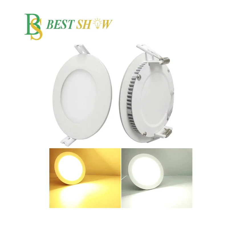 IP44 sanan chip 3inch 3.5inch 4w 9w led panel light 3 3.5 inch