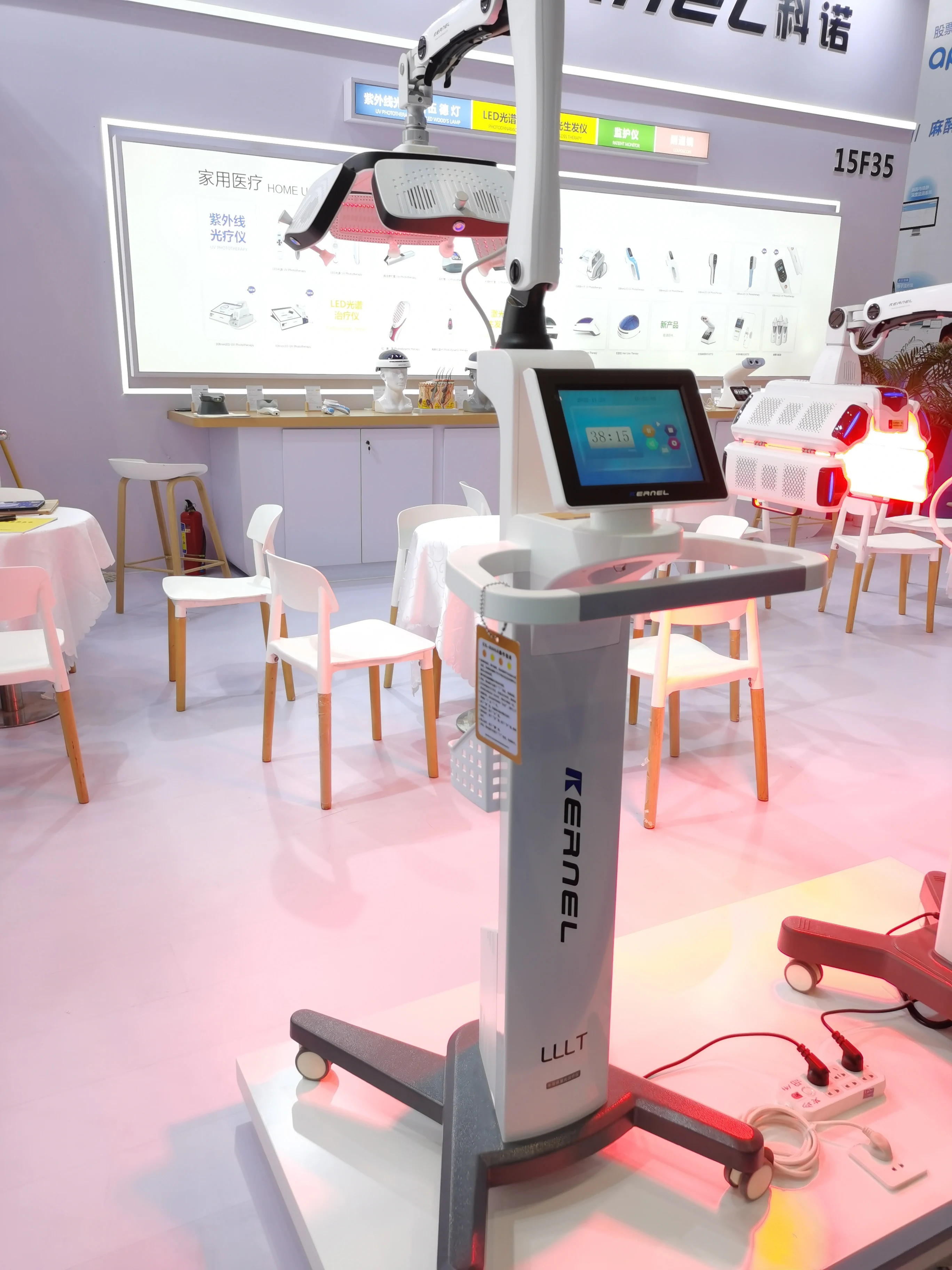 Kernel Hair Fast Growth Oil 424pcs Laser Anti Hair Loss Treatment lllt laser therapy hair treatment machine KN-8000A minoxidil