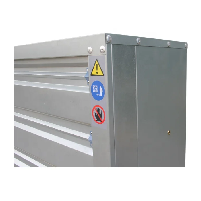 Горячая Распродажа Тепличный вентилятор вытяжной настенный металлический с жалюзи