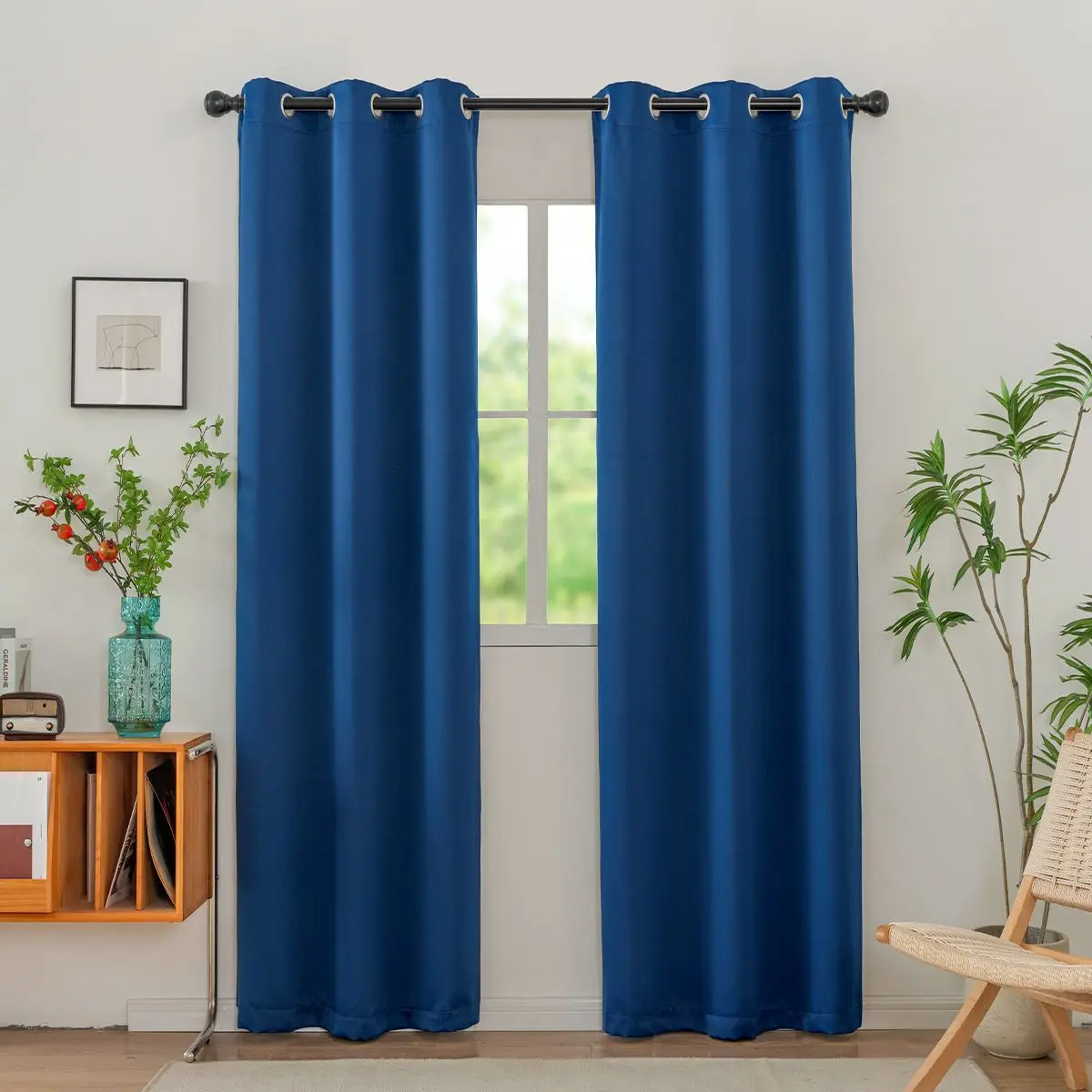 High Quality Soundproof Curtains Set Living Room 100% Blackout Window Blind Curtain