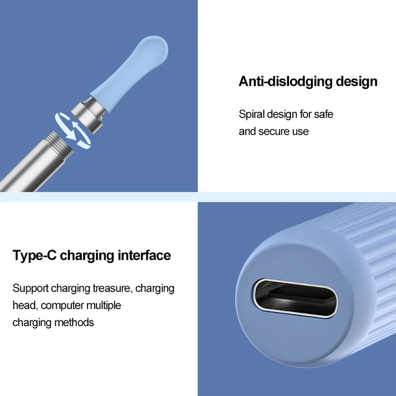 HD 1080P Smart Visual Pro 5MP Home Use Baby Wireless Ear Cleaner with Camera dog pet ear cleaner ear cleaner machine