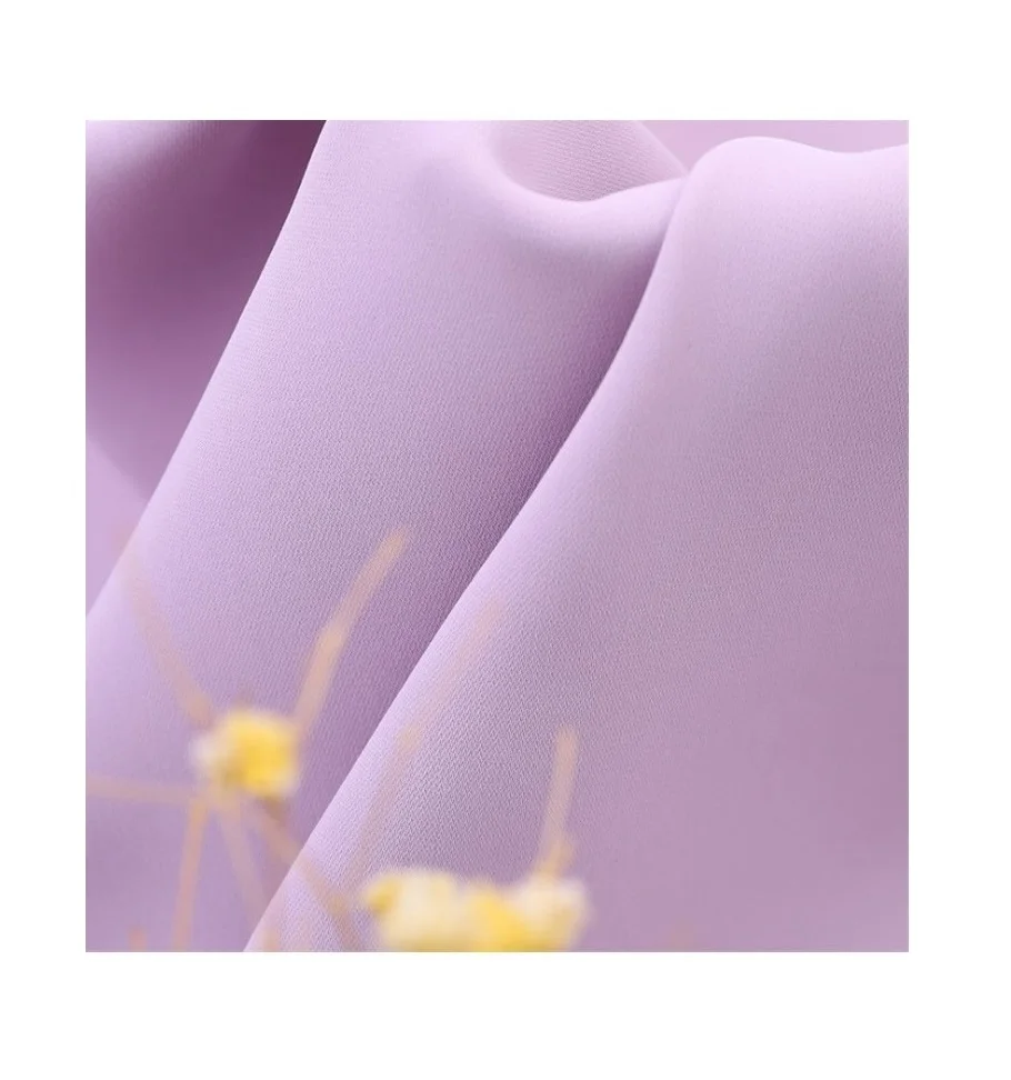 High quality woven fabric 100%polyester SPH dyeing fabric for women dress