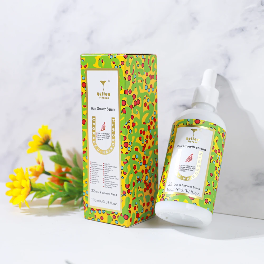 Custom private label best biotin hair vitamin growth serum oil organic rosemary  hair growth serum