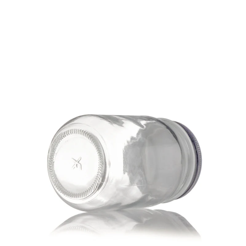 Honey Jam Food Storage Jars Jars with Lid Round Glass 100ml-1000ml Kitchen Storage Bottles & Jars Handmade Customized Logo Spice