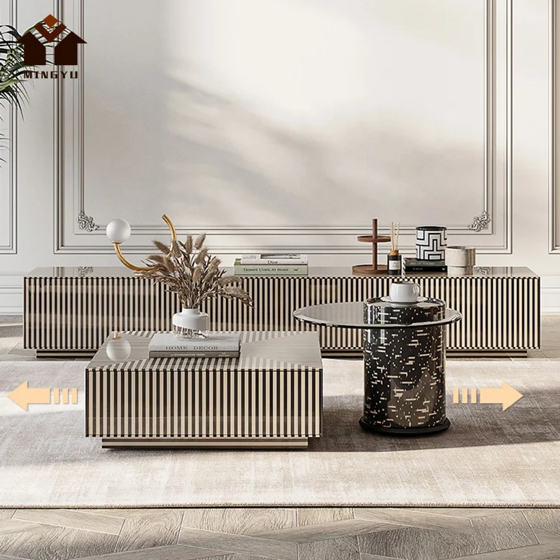 Best Selling Home Decoration Wholesale TV Stand Villa Lounge Furniture Wooden New TV Cabinet